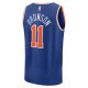 Youth New York Knicks Jalen Brunson Fanatics Royal Fast Break Replica Player Jersey - Icon Edition