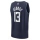 Youth LA Clippers Paul George Fanatics Navy Fast Break Jersey - City Edition