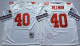 Mitchell And Ness Arizona Cardinals #40 Pat Tillman White Throwback Stitched NFL Jersey