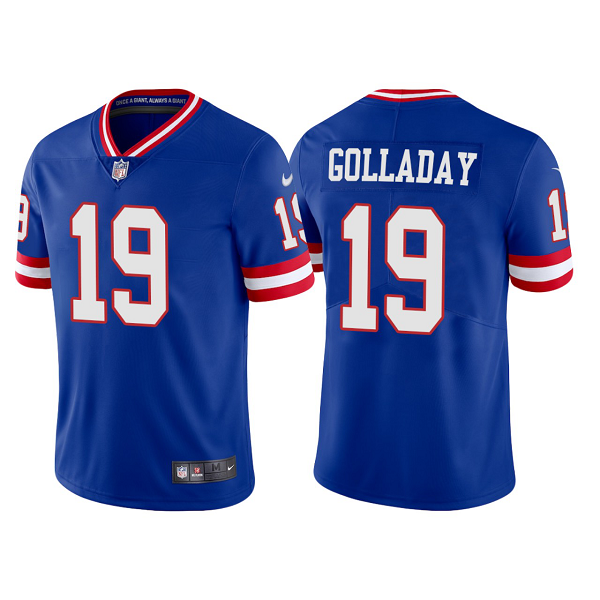 Men's Nike NFL New York Giants Kenny Golladay 2022 Classic Vapor Limited Jersey - Royal