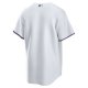 Men's Miami Marlins Nike White Home Blank Replica Jersey