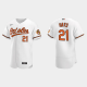 Men's Baltimore Orioles #21 Austin Hays White Home Flex Base MLB Jersey