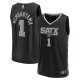 Men's San Antonio Spurs Victor Wembanyama Fanatics Black Fast Break Player Jersey - Statement Edition