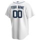 Men's Detroit Tigers Nike White Home Replica Custom Jersey