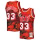 Men's Miami Heat Alonzo Mourning Mitchell & Ness Red 1996/97 Hardwood Classics Lunar New Year Swingman Jersey