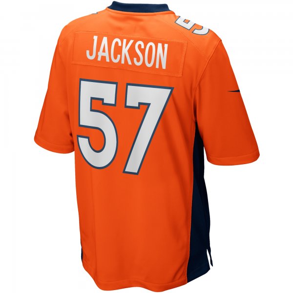 Men's Denver Broncos Tom Jackson Nike Orange Game Retired Player Jersey