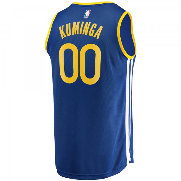 Men's Golden State Warriors Jonathan Kuminga Fanatics Royal Fast Break Replica Jersey - Icon Edition