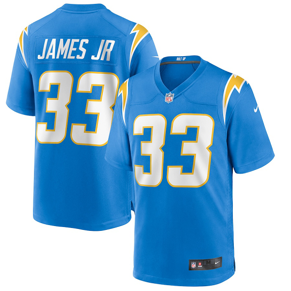 Men's Los Angeles Chargers #33 Derwin James Nike Powder Blue Game Jersey