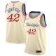 Philadelphia 76ers #42 Al Horford Cream NBA Swingman City Edition 2019/20 Jersey