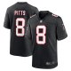 Men's Atlanta Falcons Kyle Pitts Nike Black Player Game Jersey