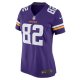 Women's Minnesota Vikings Troy Fumagalli Nike  Purple  Game Jersey