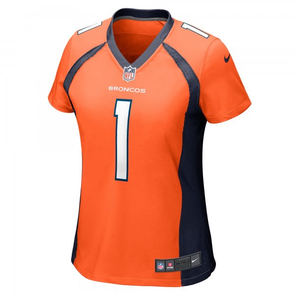 Women's Denver Broncos Tremon Smith Nike Orange Game Jersey