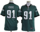 Nike Philadelphia Eagles #91 Fletcher Cox Midnight Green Team Color Men's Stitched NFL Game Jersey