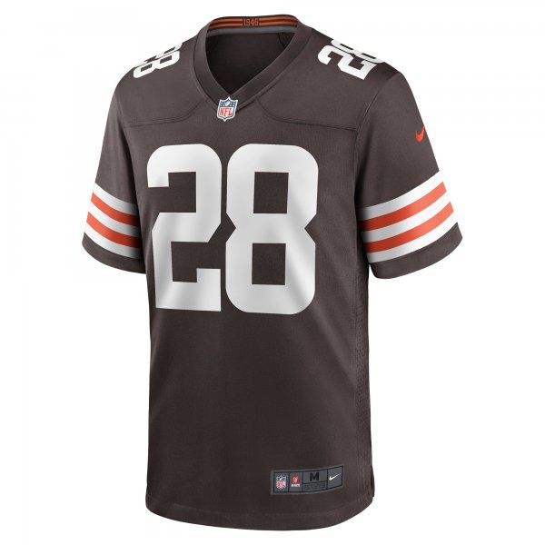 Men's Cleveland Browns Jeremiah Owusu-Koramoah Nike Brown Game Player Jersey