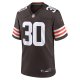 Men's Cleveland Browns Devin Bush Nike  Brown  Game Jersey