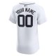 Men's Detroit Tigers Nike White Home Elite Custom Jersey