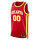 Unisex Atlanta Hawks Nike Red Swingman Custom Jersey - Icon Edition