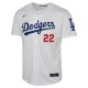 Youth Los Angeles Dodgers Clayton Kershaw Nike White Home Limited Jersey