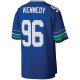 Men's Seattle Seahawks Cortez Kennedy Mitchell & Ness Royal Legacy Replica Jersey