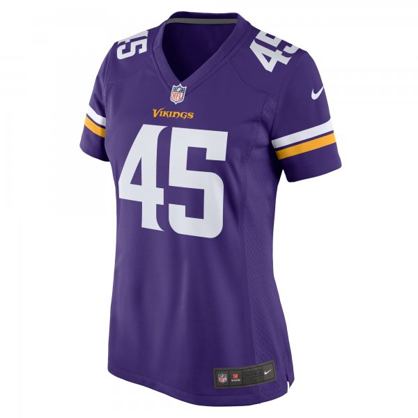 Women's Minnesota Vikings Troy Dye Nike Purple Game Jersey