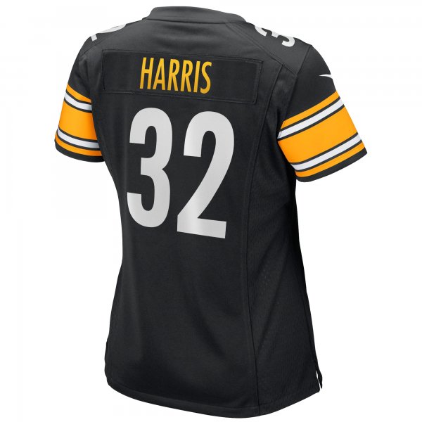 Women's Pittsburgh Steelers Franco Harris Nike Black Game Retired Player Jersey