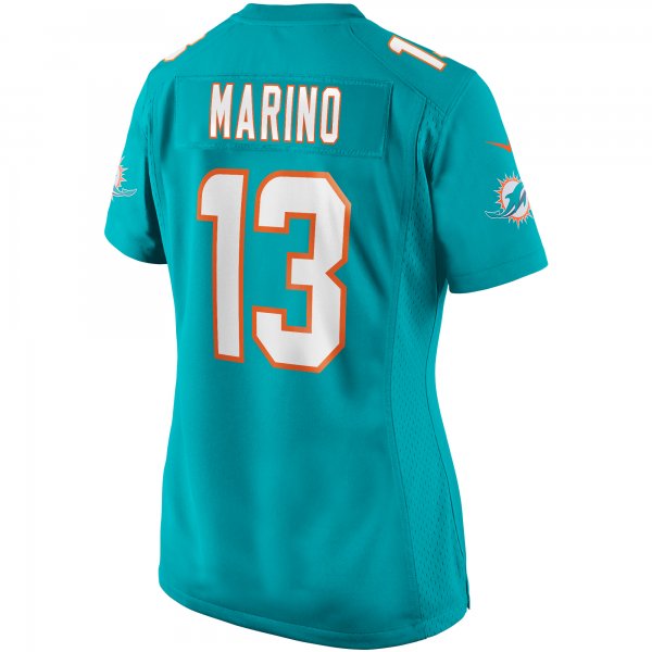 Women's Miami Dolphins Dan Marino Nike Aqua Game Retired Player Jersey