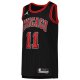 Unisex Chicago Bulls DeMar DeRozan Jordan Brand Black Swingman Jersey - Statement Edition