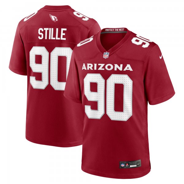 Men's #90 Ben Stille Arizona Cardinals Nike Team Game Jersey