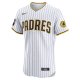 Men's San Diego Padres Nike White Home Elite Custom Patch Jersey