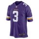 Men's Minnesota Vikings Jordan Addison Nike Purple 2023 NFL Draft First Round Pick Game Jersey