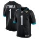 Men's Jacksonville Jaguars Travis Etienne Nike Black Game Jersey