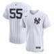 Men's New York Yankees Carlos Rodon Nike White Home Elite Player Jersey