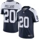 Dallas Cowboys #20 Tony Pollard Navy Blue Thanksgiving Youth Stitched NFL Vapor Untouchable Limited Throwback Jersey