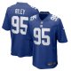 Men's New York Giants Jordon Riley Nike  Royal Team Game Jersey