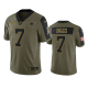 Dallas Cowboys Trevon Diggs Olive 2021 Salute To Service Men's Limited NFL Jersey