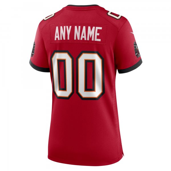 Women's Nike Tampa Bay Buccaneers Red Custom Game Jersey