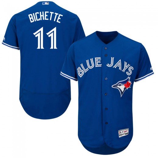 Youth Majestic Toronto Blue Jays #11 Bo Bichette Royal Blue Flex Base Alternate Collection NFL Jersey