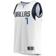 Men's Dallas Mavericks Dwight Powell Fanatics White Fast Break Player Jersey - Association Edition