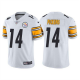 Youth Pittsburgh Steelers #14 George Pickens White Vapor Untouchable Limited Stitched NFL Jersey