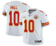 Men's Kansas City Chiefs #10 Tyreek Hill White 2021 Super Bowl LV Vapor Untouchable Stitched Nike Limited NFL Jersey