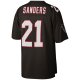 Men's Atlanta Falcons Deion Sanders Mitchell & Ness Black Big & Tall 1992 Retired Player Replica Jersey