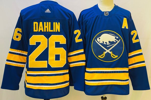 Men's #26 Rasmus Dahlin Buffalo Sabres Blue City Edition NHL Jersey