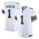 Men's Miami Dolphins #1 Tua Tagovailoa Nike White Alternate Vapor F.U.S.E. Limited NFL Jersey