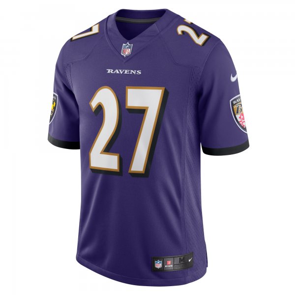 Men's Baltimore Ravens J.K. Dobbins Nike Purple Vapor Limited Jersey