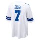 Men's Dallas Cowboys Trevon Diggs Nike White Game Jersey