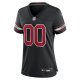 Women's Arizona Cardinals Nike Black Alternate Custom Game Jersey