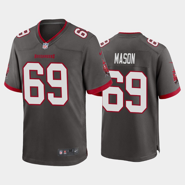 Men's Tampa Bay Buccaneers #69 Shaq Mason Game Jersey