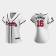 Women's Atlanta Braves #16 Travis d'Arnaud White 2021 MLB All-Star Game Jersey