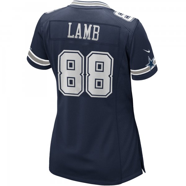 Women's Dallas Cowboys CeeDee Lamb Nike Navy Game Jersey