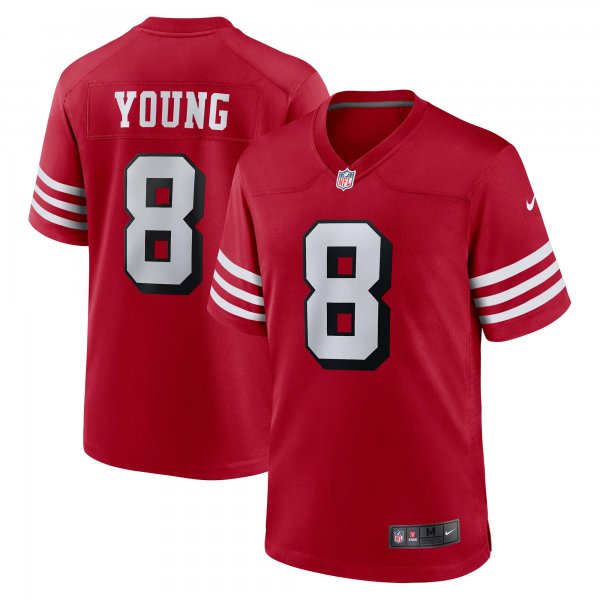 Men's San Francisco 49ers Steve Young Nike Scarlet Retired Alternate Game Jersey